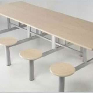 REFEITORIO COM BANCO ACOPLADO INDIVIDUAL Cadeiras para escritorio sorocaba mesa para escritorio sorocaba
