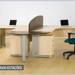 Linha Romanza Maxxi Estações Moveis para escritorio sorocaba mesa para escritorio sorocaba